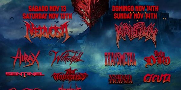 Dragon Rojo Metal Fest Tijuana 2021