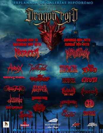 Dragon Rojo Metal Fest Tijuana 2021