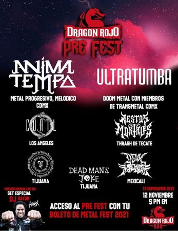 Dragon Rojo Metal Fest Tijuana 2021