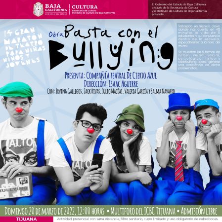 14 Great Theater Marathon for children and young people: Enough with bullying