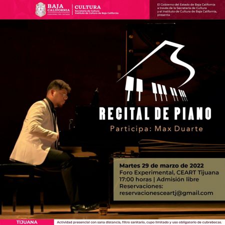 Piano Recital with Max Duarte