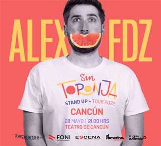 Alex Fernández "Without Grapefruit" Stand Up Tour 2022