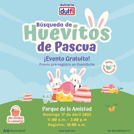Búsqueda de Huevitos de Pascua 3era edición