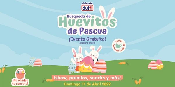 Búsqueda de Huevitos de Pascua 3era edición