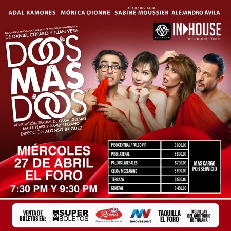 Espectáculo: "Dos más Dos"