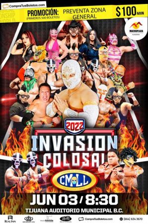 INVASIÓN COLOSAL - CMLL