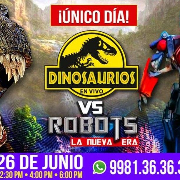 Dinosaurios Vs Robots Dinosaurios Vs Robots