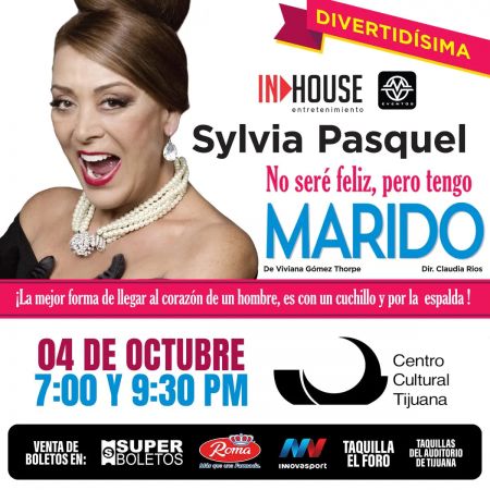 Sylvia Pasquel: No seré feliz pero tengo Marido