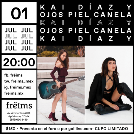 Kai Díaz and Ojos Piel Canela