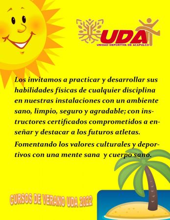 CURSOS DE VERANO UDA 2022