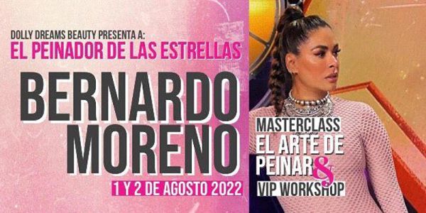 El Arte de Peinar con Bernardo Moreno (El peinador de las Estrellas)