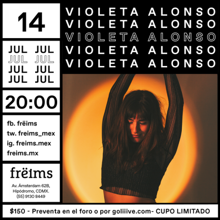 Violeta Alonso presenta su Ep "Caja de supervivencia"