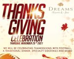THANKSGIVING CELEBRATION