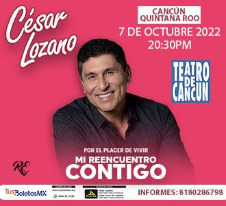 César Lozano presenta: Conferencia "Por el placer de vivir mi reencuentro contigo"