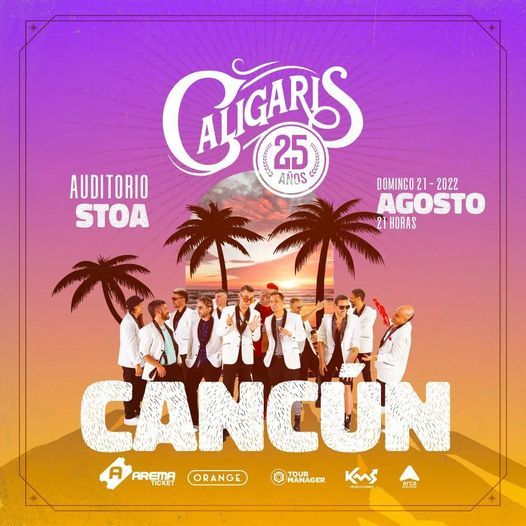 Caligaris Conciertos Cancun Elfest.mx
