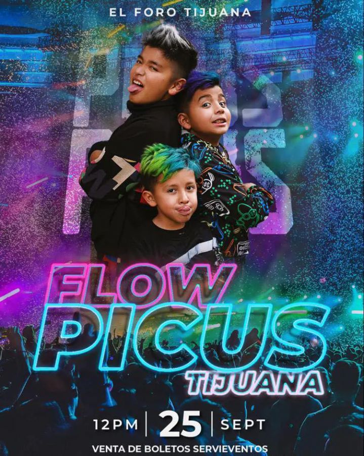 Flow Picus Varios eventos Tijuana Elfest.mx