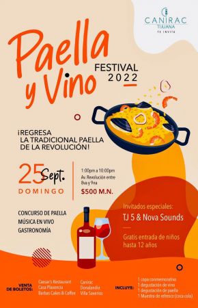 Festival de la Paella y el Vino Tijuana 2022