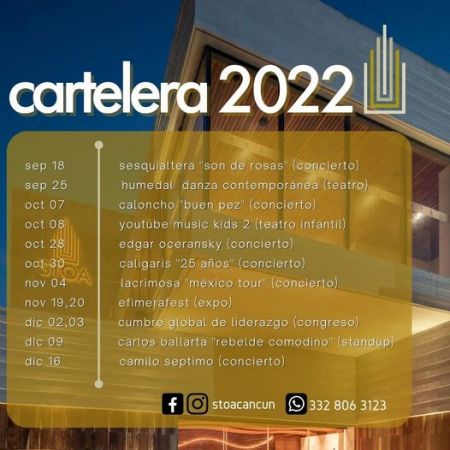 Cartelera 2022