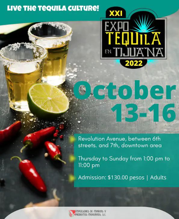 Expo Tequila Tijuana 2022 Various events Elfest.mx