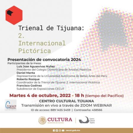 presentation of the 2024 call Tijuana Triennial 2 Pictorial International