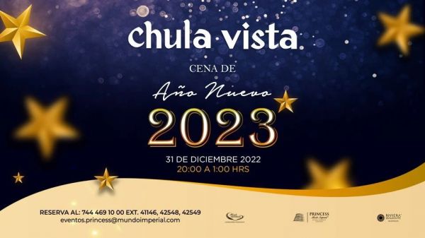 Cena de Año Nuevo 2023 - Chula Vista