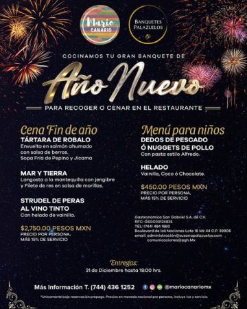 Cocinamos tu Gran Banquete de Año Nuevo