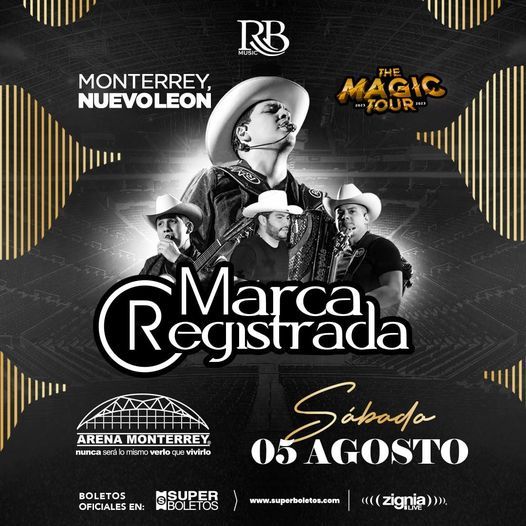 Marca Registrada Conciertos Monterrey Elfest.mx