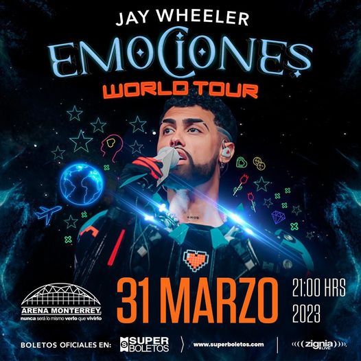 Jay Wheeler Conciertos Monterrey Elfest.mx