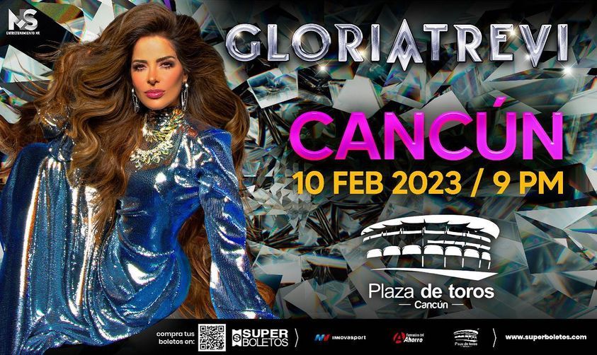 Gloria Trevi Conciertos Cancun Elfest.mx