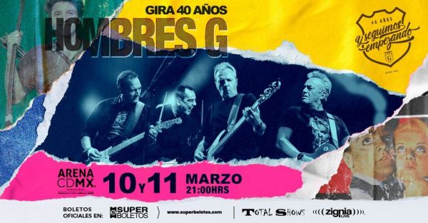 HOMBRES G - 40 ANIVERSARIO