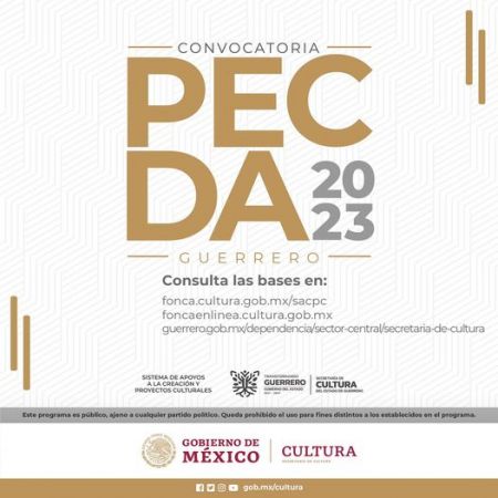 Stimulus Program for the Creation and Artistic Development of Guerrero PECDA Guerrero 2023