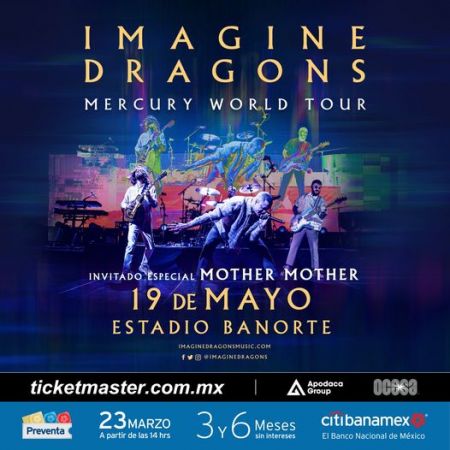 Imagine Dragons "Mercury World Tour"
