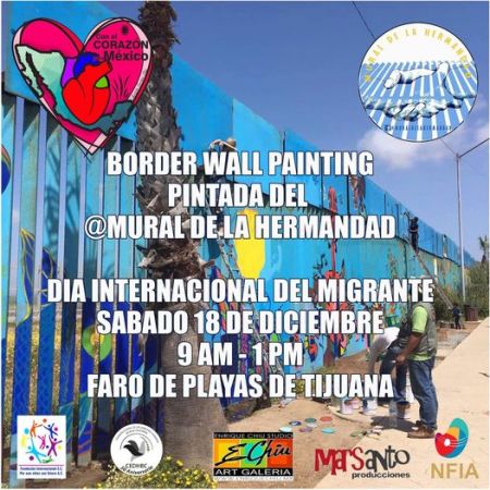 PINTADA DEL MURAL DE LA HERMANDAD