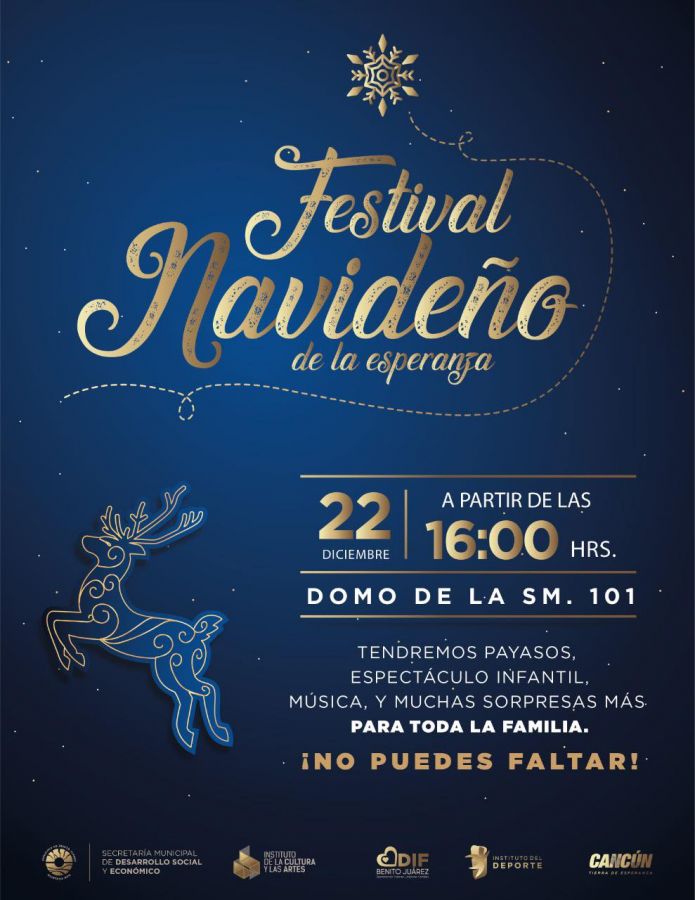 Festival Navideño Festivales Cancun Elfest.mx
