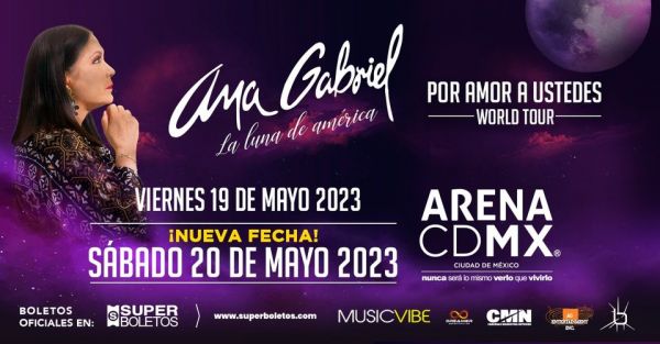 ANA GABRIEL - POR AMOR A USTEDES WORLD TOUR