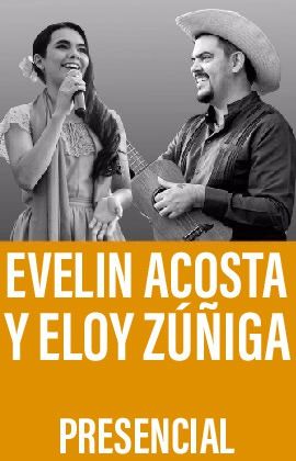 Evelin Acosta y Eloy Zúñiga