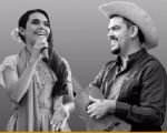 Evelin Acosta y Eloy Zúñiga