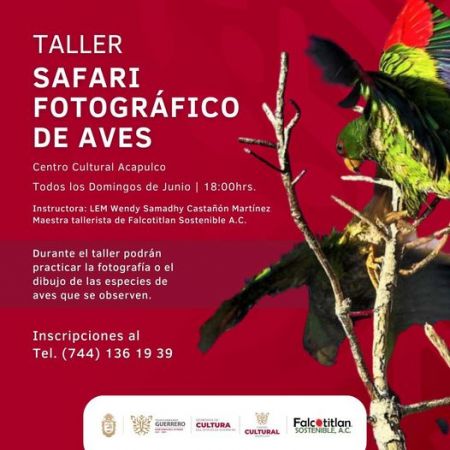 Taller "Safari fotográfico de Aves"