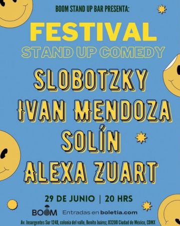 Festival de Stand-up Comedy: Slobotzky | Ivan Mendoza