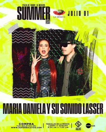 María Daniela y su sonido lasser