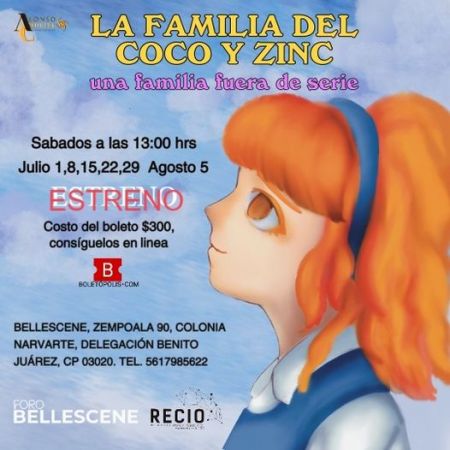 LA FAMILIA DE COCO Y ZINC, UNA FAMILIA FUERA DE SERIE
