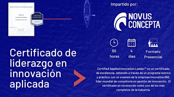 Certificación de Liderazgo en Innovación Aplicada Cancún 2023
