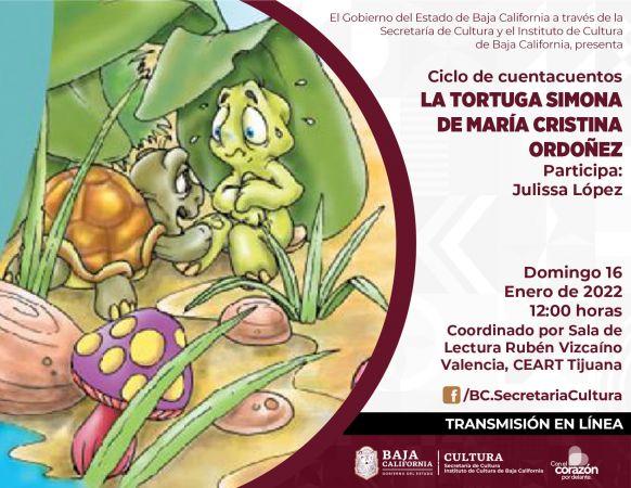 LA TORTUGA SIMONA DE MARIA CRISTINA ORDOÑEZ