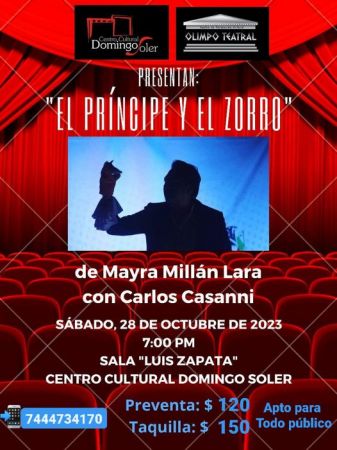 Show "THE PRINCE AND THE FOX"