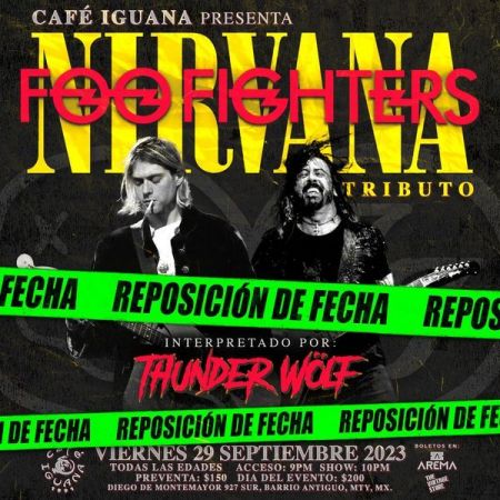 Nirvana – Foo Fighters Tributo
