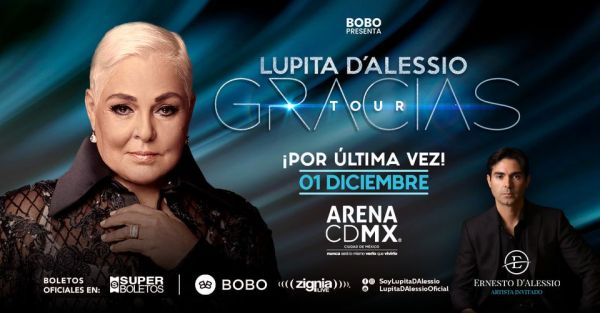LUPITA D'ALESSIO | TOUR GRACIAS