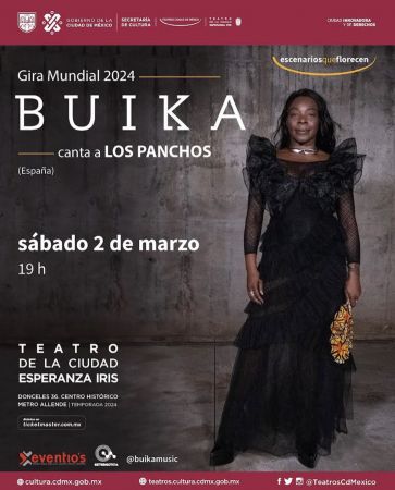 Buika sings to Los Panchos