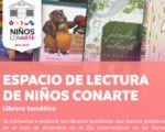 ESPACIO DE LECTURA DE NIÑOS CONARTE. Librero temático