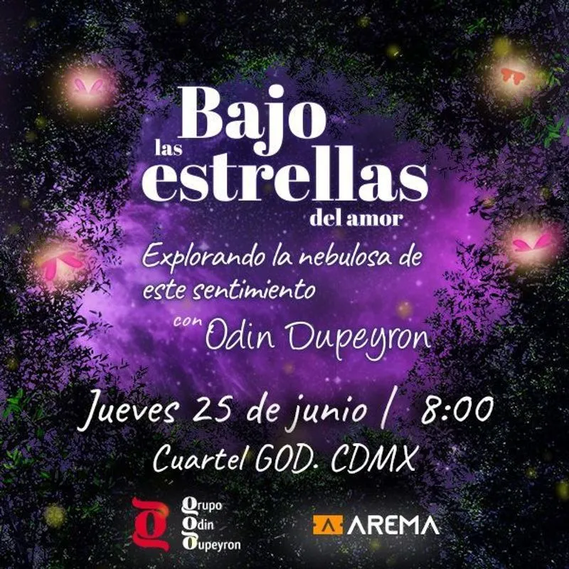 Bajo las Estrellas del Amor, con Odin Dupeyron