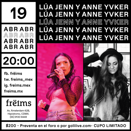 LÚA JENN Y ANNE YVKER
